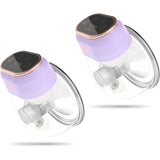 Neno Lilla Bröstpump Elektrisk Håndfri Sole Twin