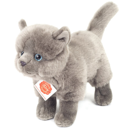 Teddy Hermann-katt - Stående kartusiankatt, 20 cm