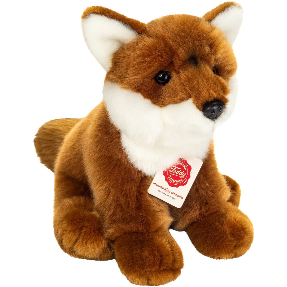 Teddy Hermann Sittande Räv 25 cm