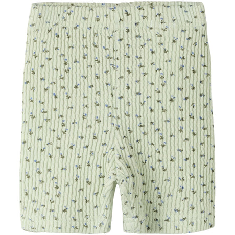 Name It Subtle Green Nmfjana Slim Biker Shorts