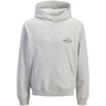 Jack & Jones Junior White Melange Jornorrebro Typo Back Sweat Huva Sn Jnr