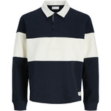 Jack & Jones Junior Sky Captain Jorfrederiksberg Blocking Sweat Pikétröja Jnr