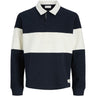 Jack & Jones Junior Sky Captain Jorfrederiksberg Blocking Sweat Pikétröja Jnr