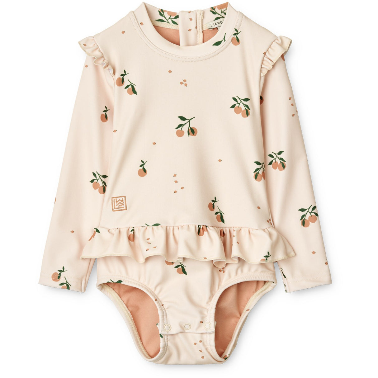 LIEWOOD Peach / Sea Shell Sille Baby Printed Baddräkt