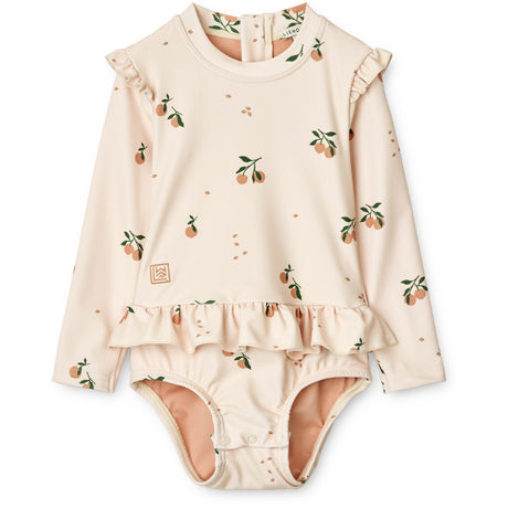 LIEWOOD Peach / Sea Shell Sille Baby Printed Baddräkt