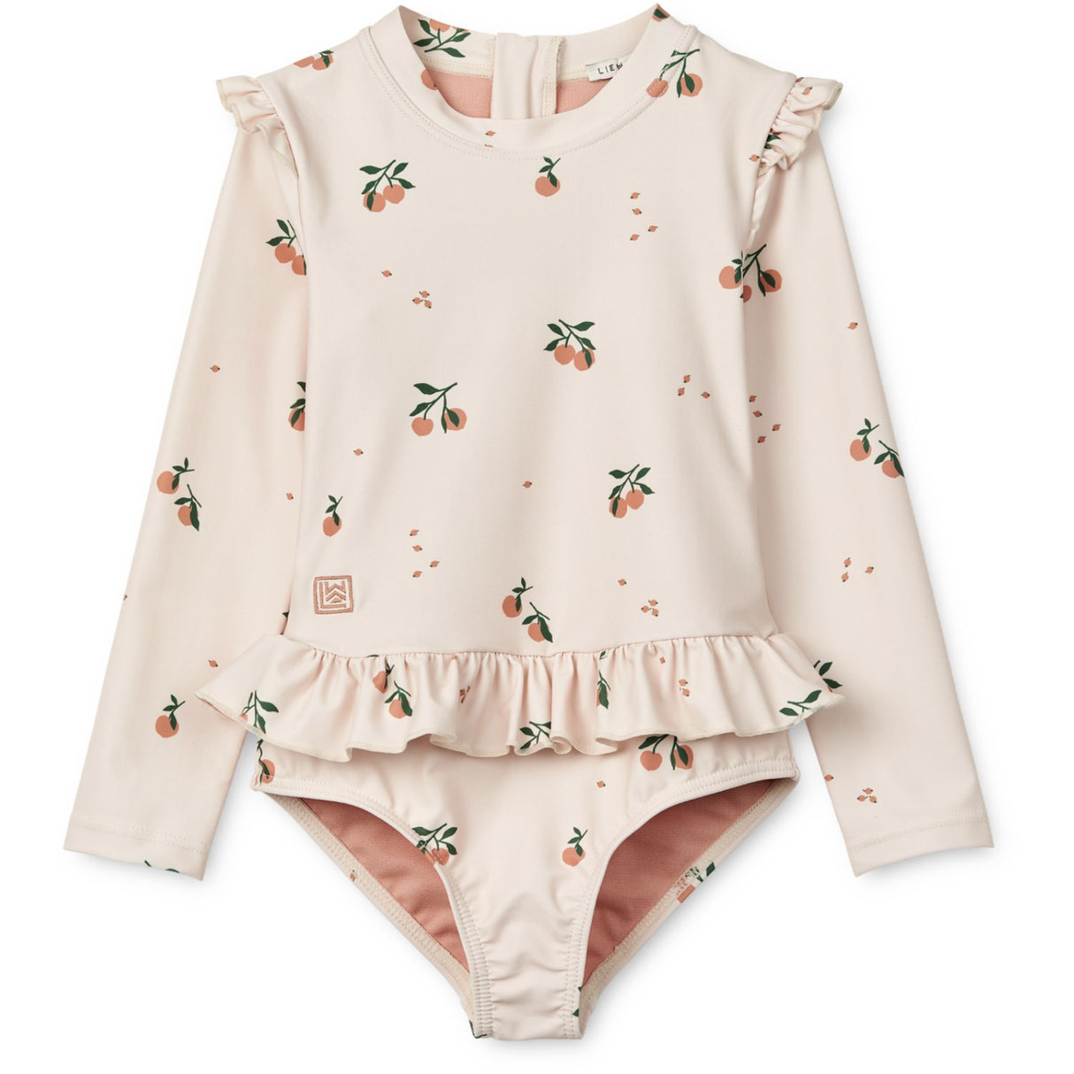 LIEWOOD Peach / Sea Shell Sille Printed Baddräkt