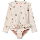 LIEWOOD Peach / Sea Shell Sille Printed Baddräkt