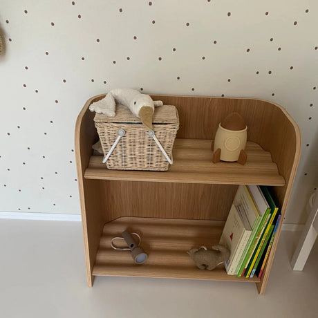 Curve Lab Walnut Small Curvy Bokhylla