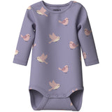 Name It Heirloom Lilac Birds Nbfvandora Ls Body Box