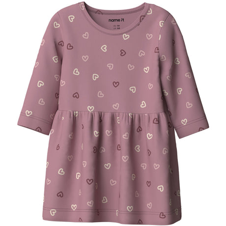 Name It Lilas Hearts Nbfvandora Ls Klänning Box