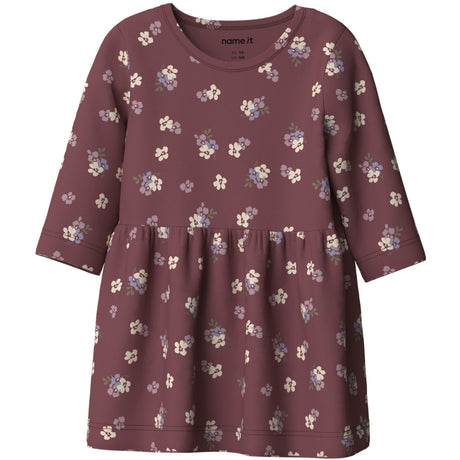 Name It Wild Ginger Floral Nbfvandora Ls Klänning Box