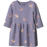 Name It Heirloom Lilac Birds Nbfvandora Ls Klänning Box