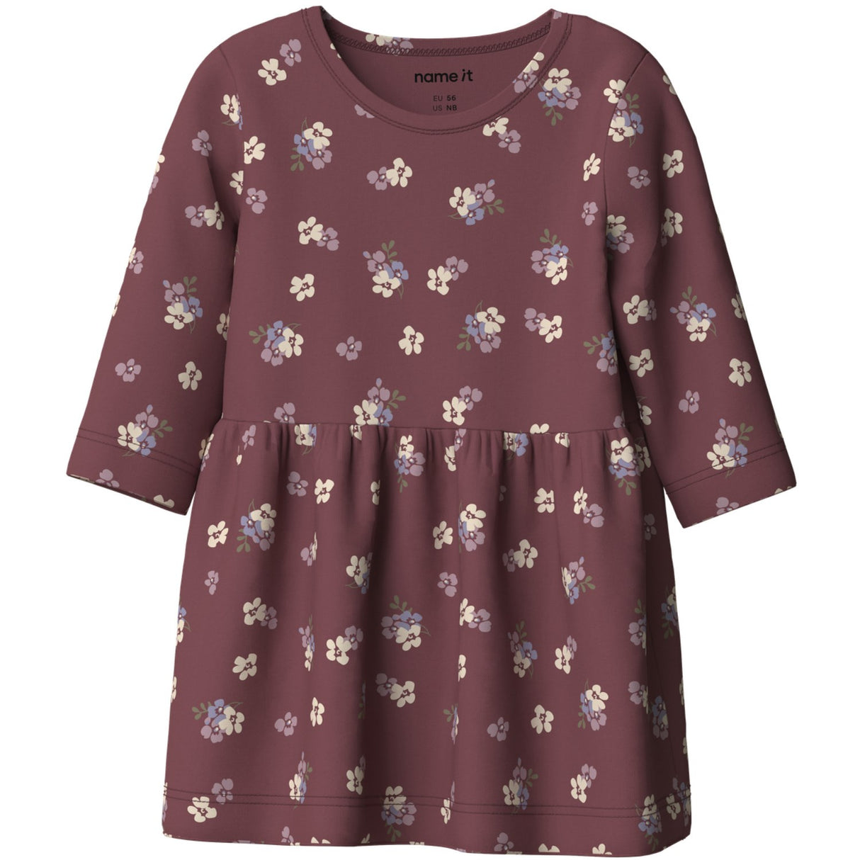 Name It Wild Ginger Floral Nbfvandora Ls Klänning Box