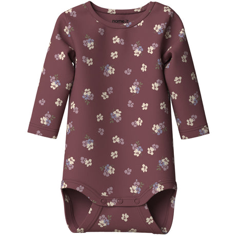 Name It Wild Ginger Floral Nbfvandora Ls Body Box