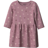Name It Lilas Hearts Nbfvandora Ls Klänning Box