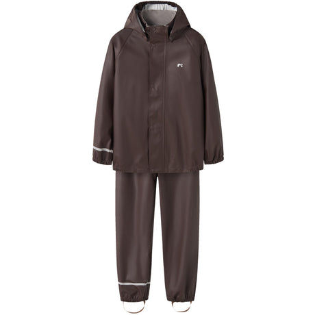 Name It Seal Brown Nkndry10 Rain Sett Fo Noos