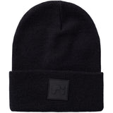 Name It Black Nknmalik Stickad Beanie Badge1