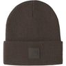 Name It Seal Brown Nmnmalik Stickad Beanie Badge1