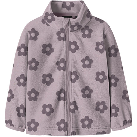 Name It Violet Ice Flower Nmnspektra Fleece Jacka Aop Fo