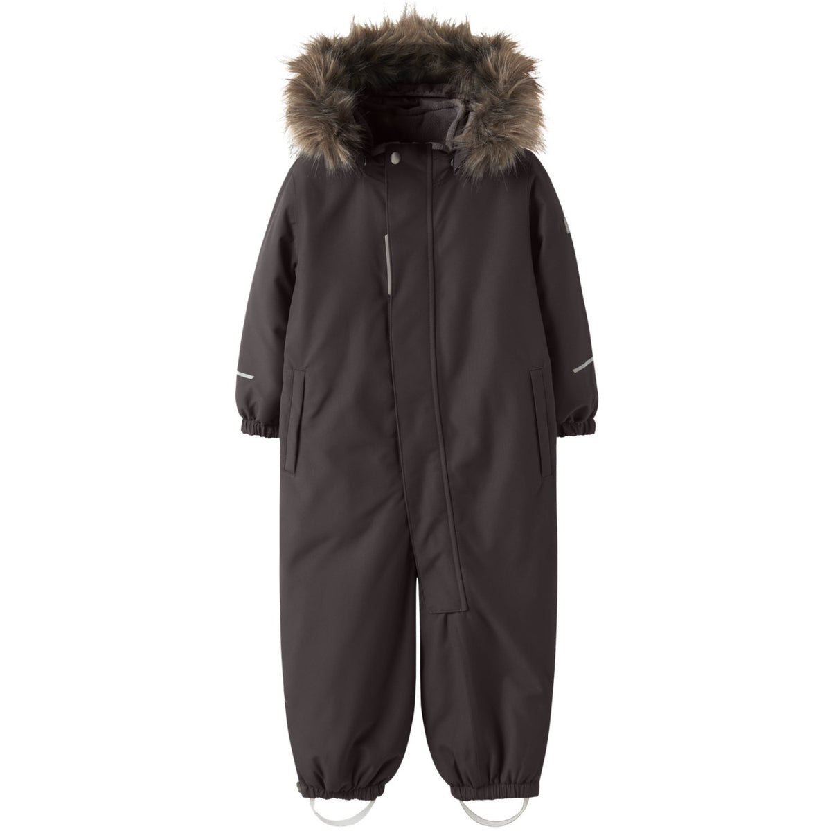 Name It Seal Brown Nmnsnow10 Dräkt Solid Fo Noos