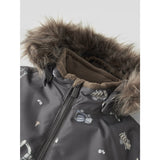 Name It Blackened Pearl Vehicles Adventures Nmmsnow10 Dräkt Aop Fo Noos