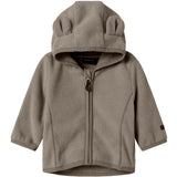 Name It Walnut Nbnmeeko Fleece Jacka Melange Noos