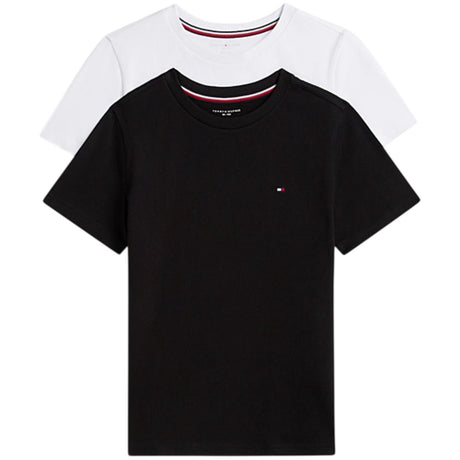 Tommy Hilfiger Black / White 2 Pk Ss Tee