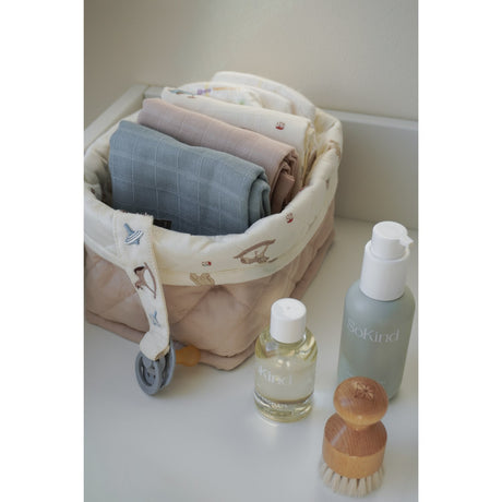 Cam Cam Copenhagen Vintage Toys Quiltad Förvaring Korg 2-Pack