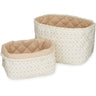 Cam Cam Copenhagen Rowan Quiltad Förvaring Korg 2-Pack