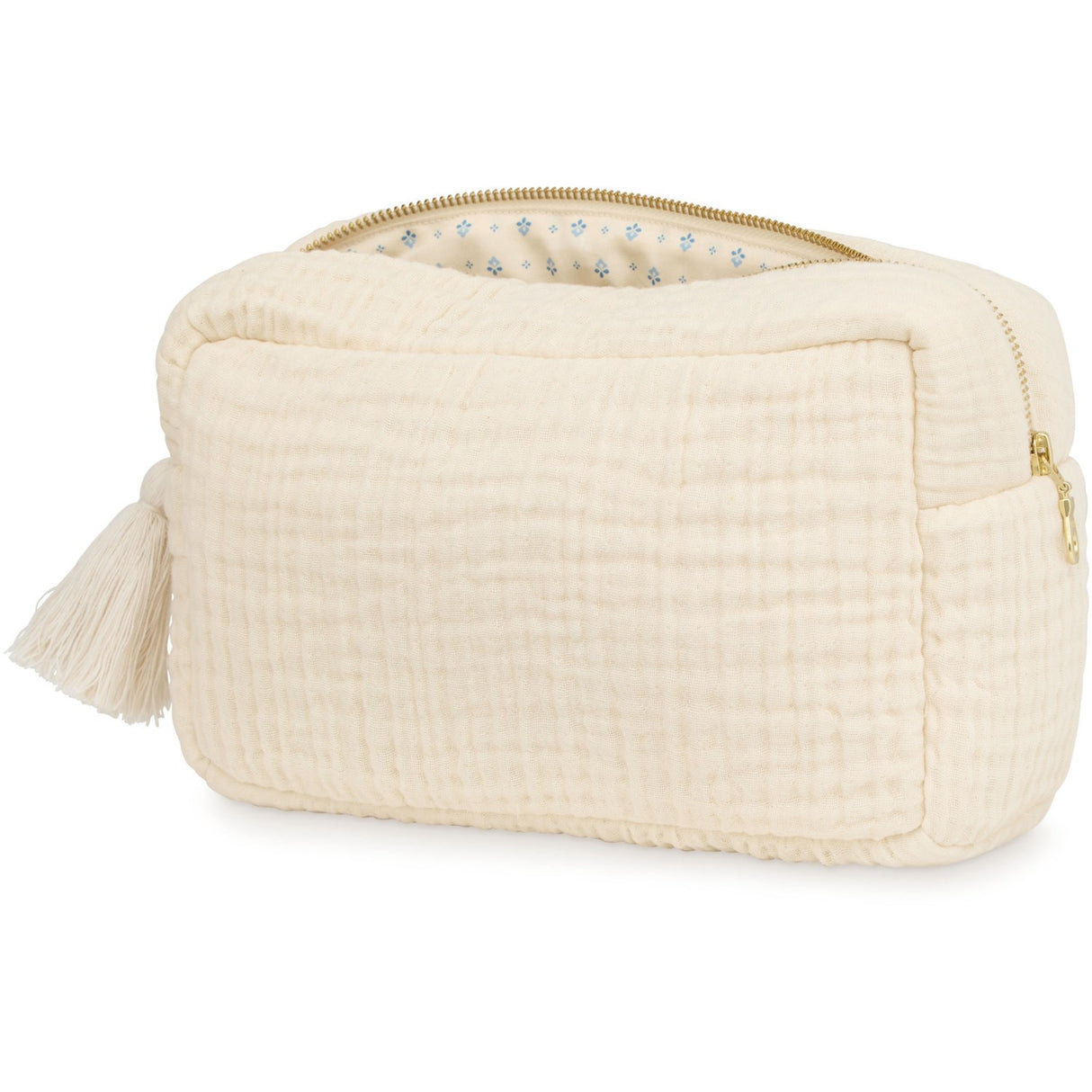 Cam Cam Copenhagen Anique White Capri Muslin Toiletry Väska