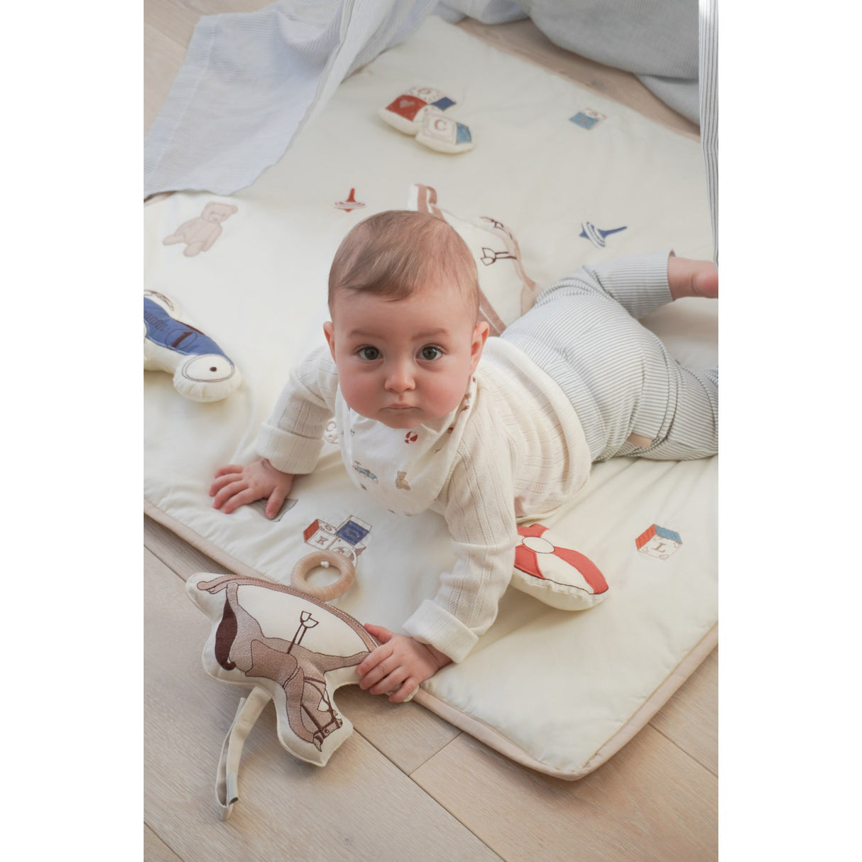 Cam Cam Copenhagen Vintage Toys Bandana Haklapp Jersey 2-Pack