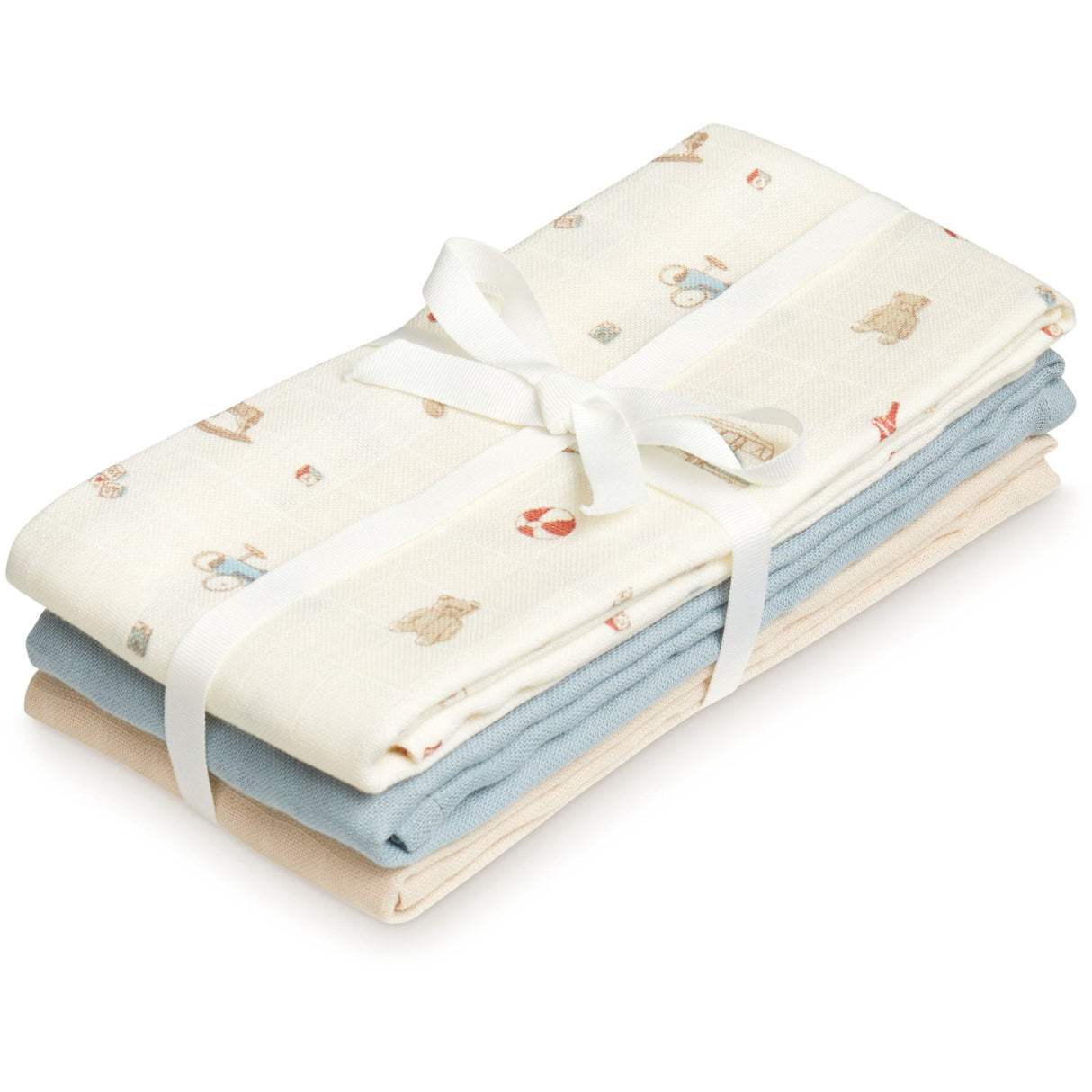 Cam Cam Copenhagen Vintage Toys Muslin Cloth 3-Pack