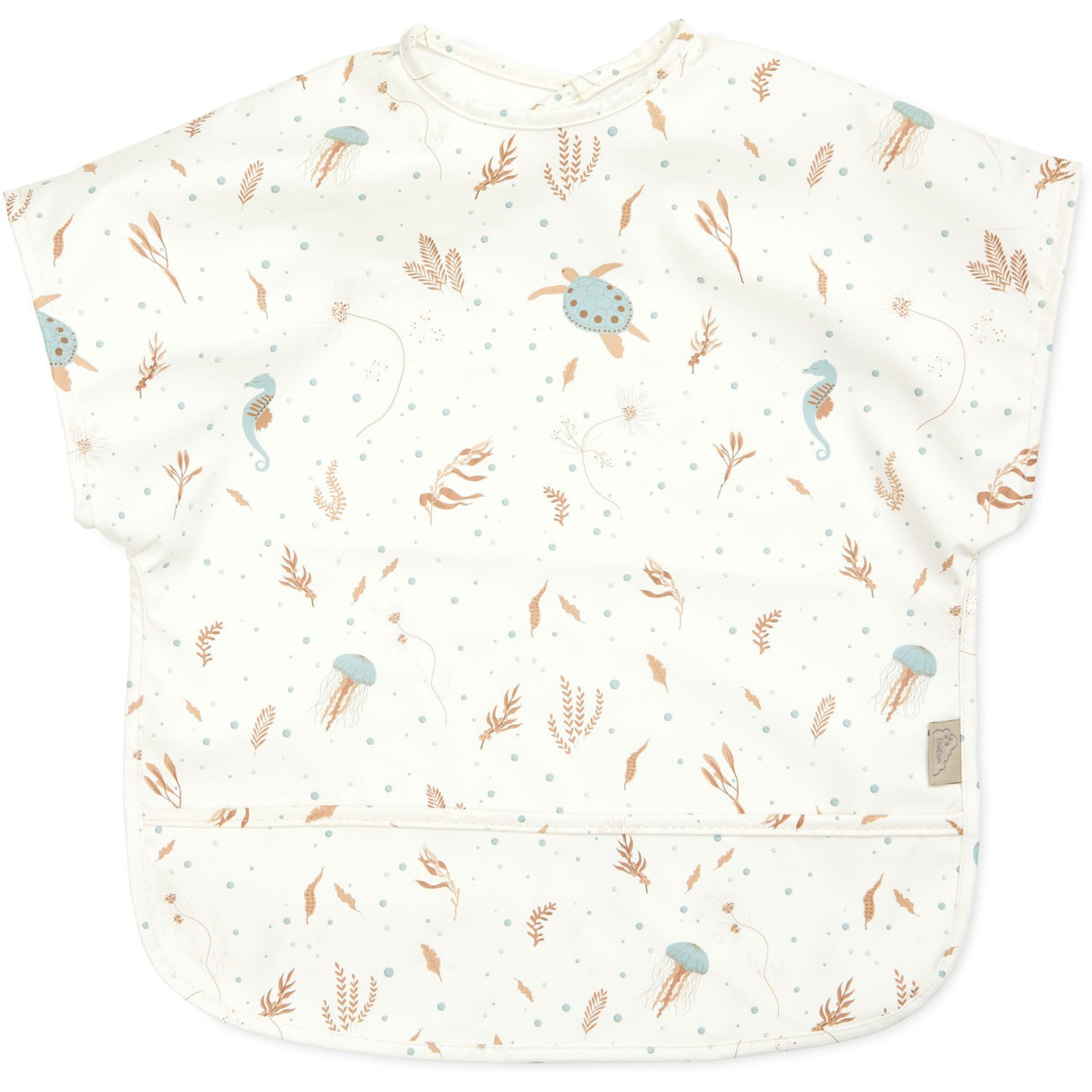 Cam Cam Copenhagen Sea Garden Kort Sleeved Haklapp