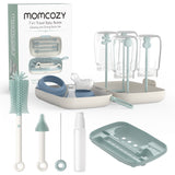 Momcozy Green 7 In 1 Baby Flaska Brush Sett