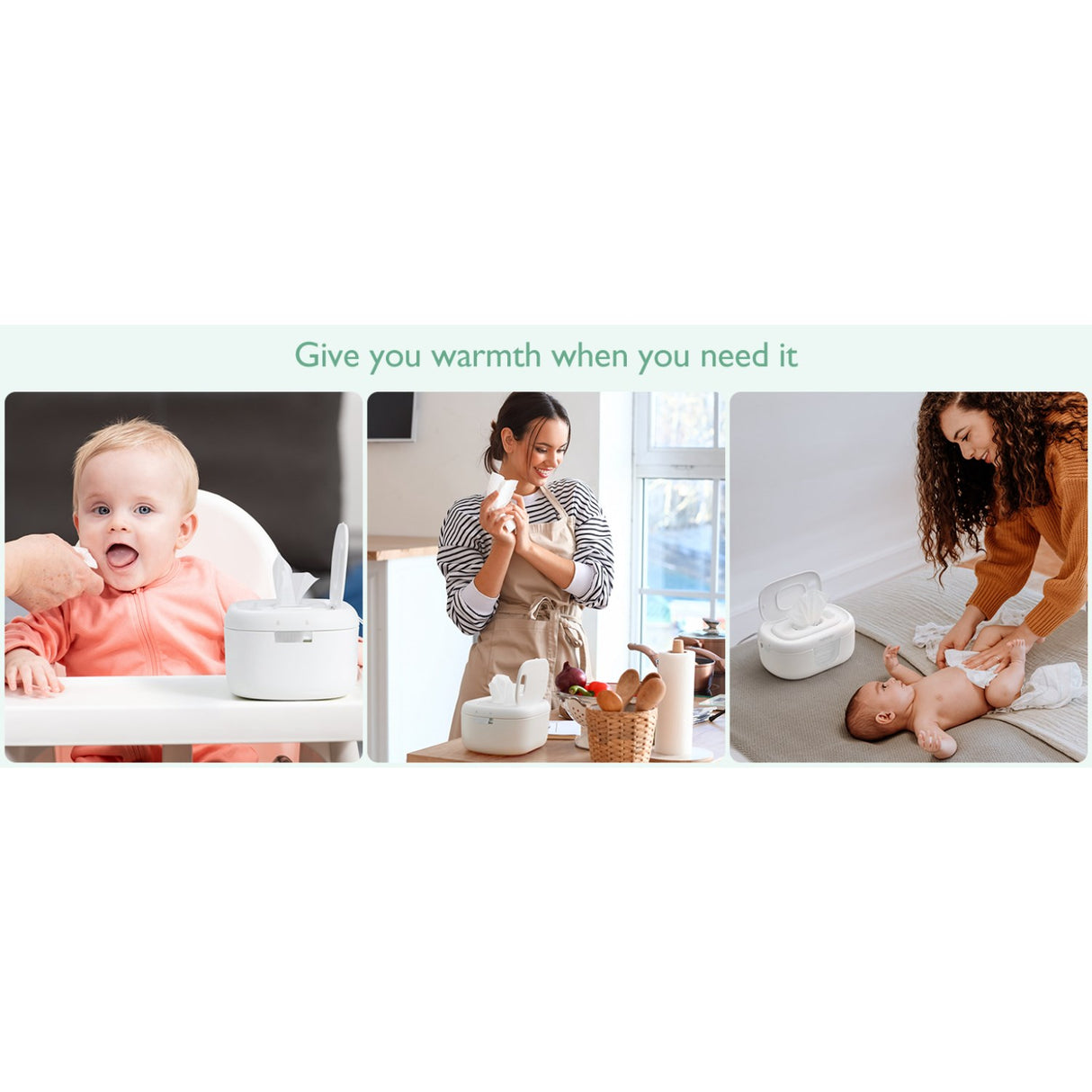 Momcozy Large Capacity Baby Wipe Warmer- EU Version