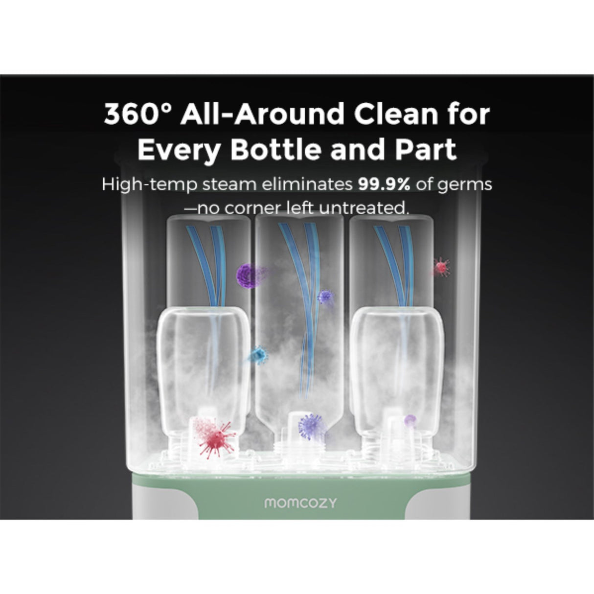 Momcozy BS04 4-in-1 Flaska Sterilizer And Dryer