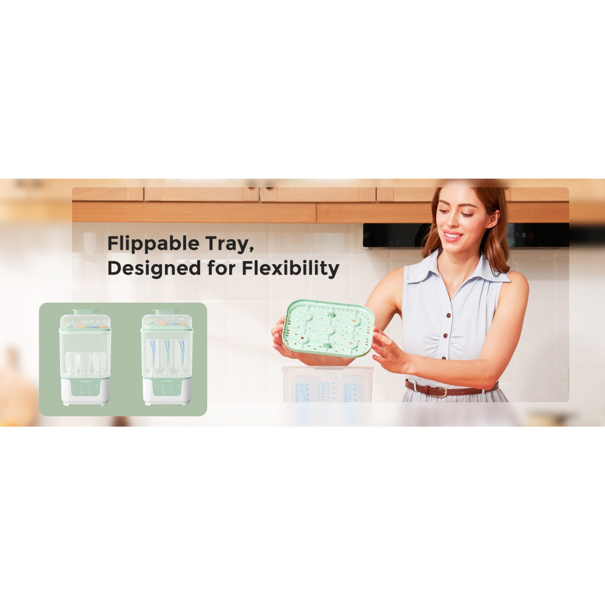 Momcozy BS04 4-in-1 Flaska Sterilizer And Dryer
