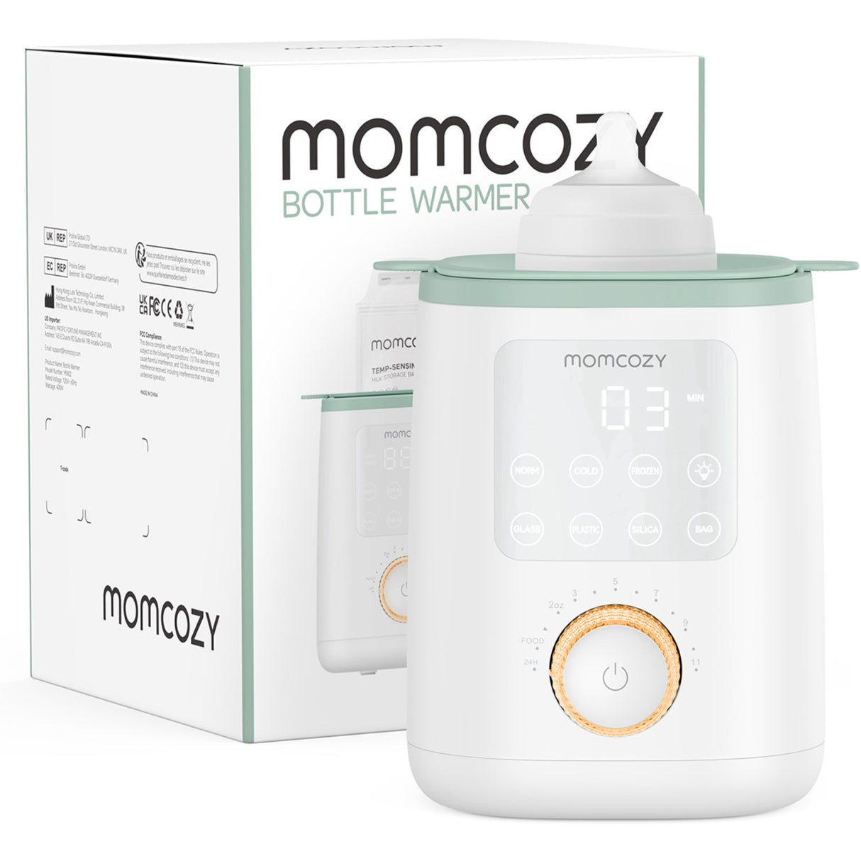 Momcozy MW02 Nutri Smart Analog Baby Flaska Warmer