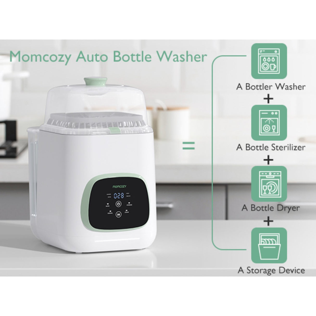 Momcozy KleanPal Pro Baby Flaska Washer