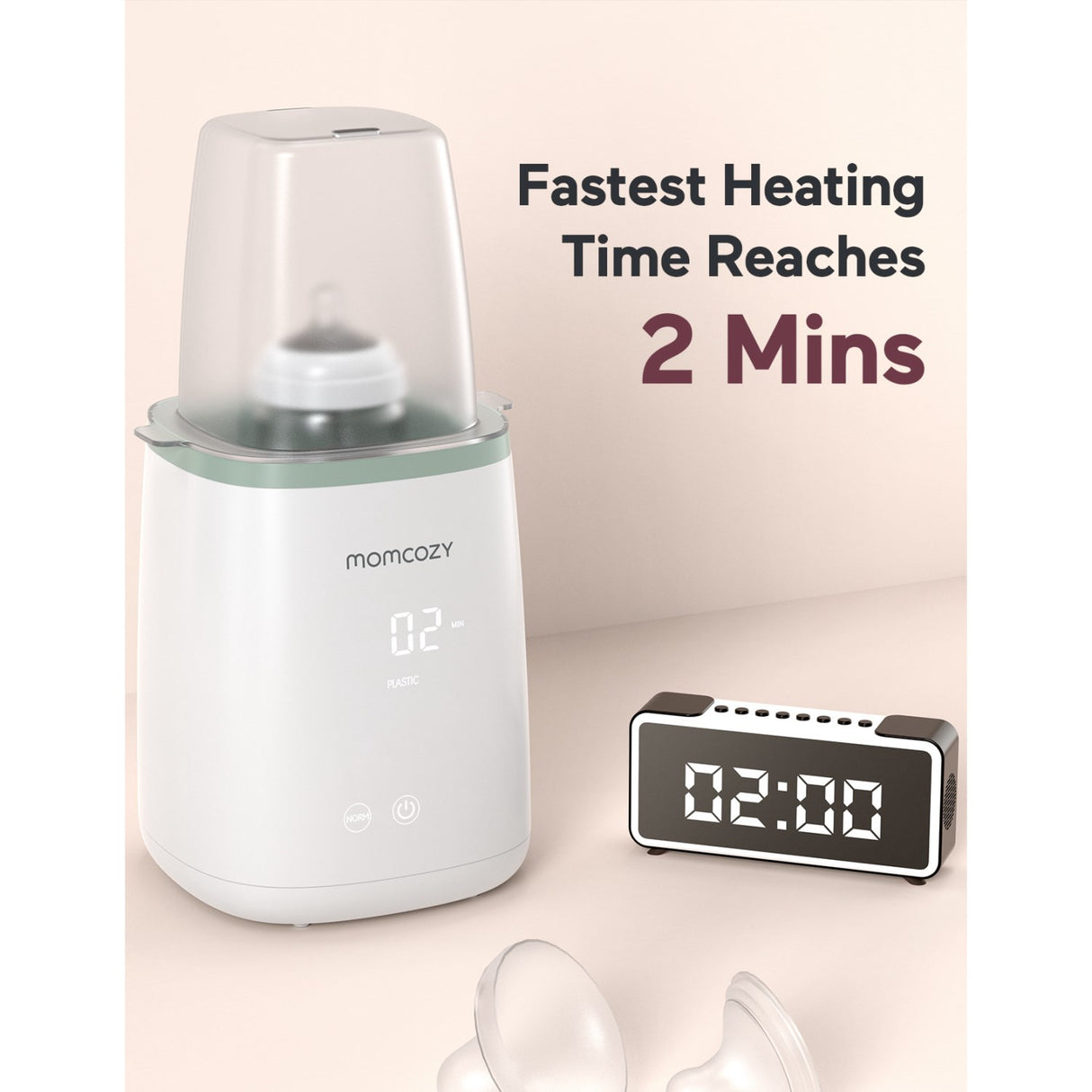Momcozy MW01 6-in-1 Fast Baby Flaska Warmer