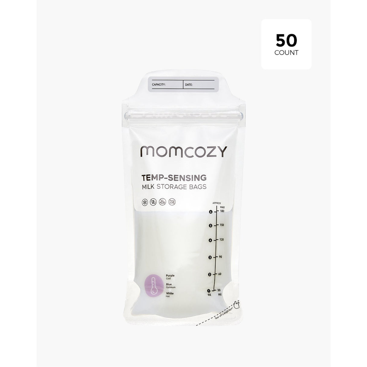 Momcozy Brystmælk Väska 50-Pack