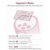 Momcozy Grey S12 Pro Wearable Breast Pump Dubbel Pack