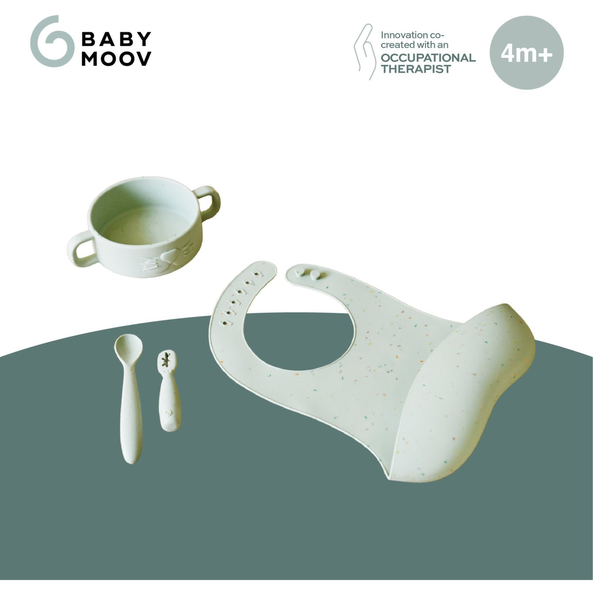 Babymoov Mini Arty Baby First Meal Sett