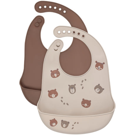 CeLaVi Silver Lining Silicon Haklapp (2-Pack)