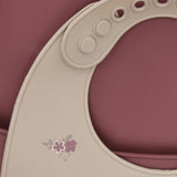 CeLaVi Rose Taupe Silicon Haklapp (2-Pack)