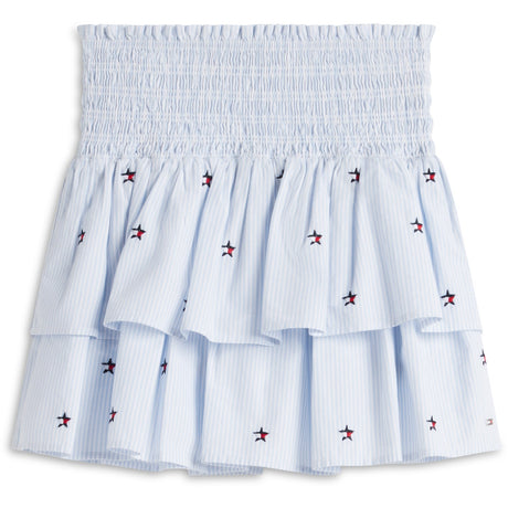 Tommy Hilfiger Sweet Blue Stripes Star Stripes Kjol