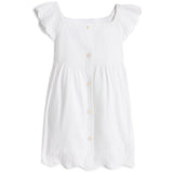 Tommy Hilfiger White Broiderie Anglaise Klänning S/S
