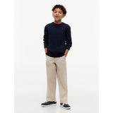 Tommy Hilfiger Dark Night Navy Bomull Cable Sweater