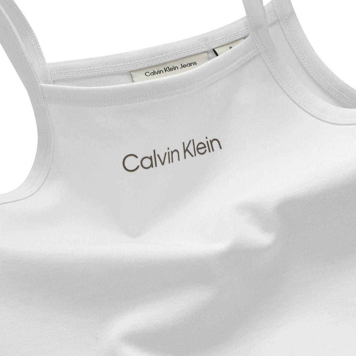 Calvin Klein Bright White Punto Rem Topp