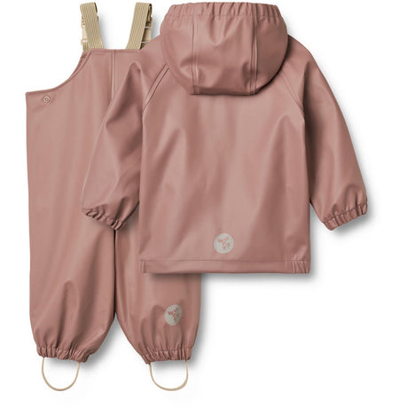 Wheat Dusty Lilac Regnkläder Charlie Set